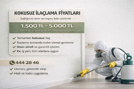 Kokusuz İlaçlama Fiyatları