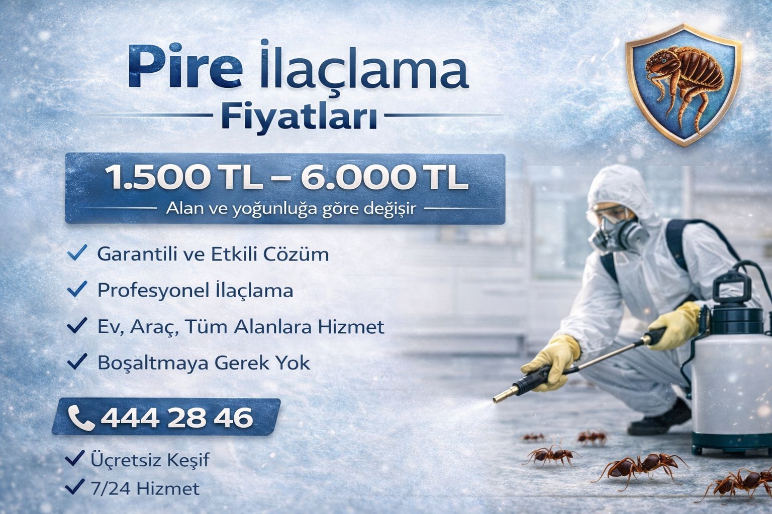 Pire İlaçlama Fiyatları